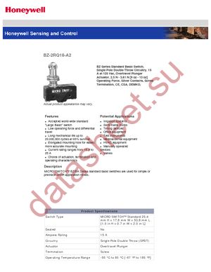 BZ-2RQ18-A2 datasheet  